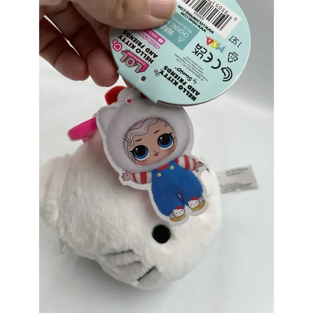LOL Surprise Love Hello Kitty And Friends Reversible Plush NEW